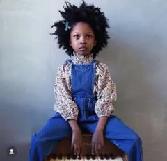 soor ploom Charlie Overall Denim 4-5yのサムネイル