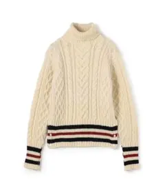 THOMBROWNE ARAN CABLE CLASSIC TOPのサムネイル