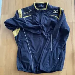 Mizuno Pro ウォームアップウェア 黒/金