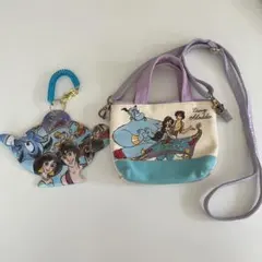 【ディズニーストア】アラジン　スマホポシェット，パスケース