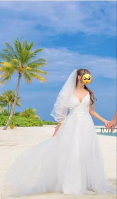 ウェディングドレス ベール セット！ 前撮り