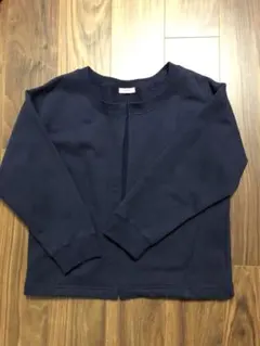 studio CLIP ネイビー 長袖カーディガン
