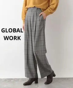 グローバルワーク ワイドパンツ