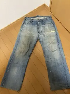膝立体折り目加工 PRPS BARRACUDA デニムパンツ 30 - メルカリ