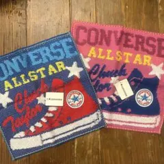CONVERSE タオルハンカチ 2枚セット コンバーススニーカー
