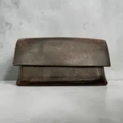 GUCCI 긴 지갑 브라운 가죽 구찌