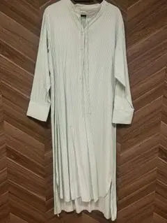 And Search. ストライプ　シャツワンピース