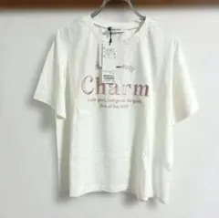 LOVETOXIC 立体フレンチ刺繍Tシャツ 綿100%