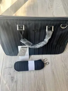 ダンロップ 2WAY ボストンバッグ[XXIO] ストライプ柄 ゴルフバッグ