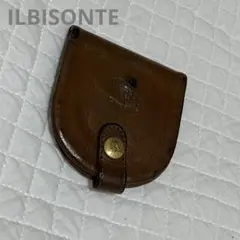 イルビゾンテ　ブラウンレザー コインケース