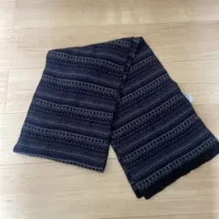 UNIQLO HEATTECH ネイビー マフラー