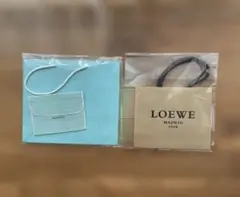 Tiffanyのショッパーと保管袋　&　LOEWEのショッパー（旧型）