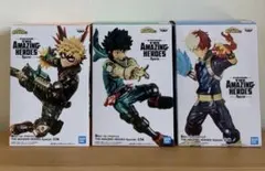 僕のヒーローアカデミア フィギュア3体セット 緑谷出久&爆豪勝己&轟焦凍