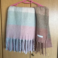 セシルマクビー　マフラー チェック ストール