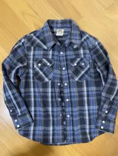 Lee チェックシャツ　120cm キッズのサムネイル