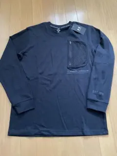 UNDER ARMOUR 長袖カットソー ブラック SMサイズ