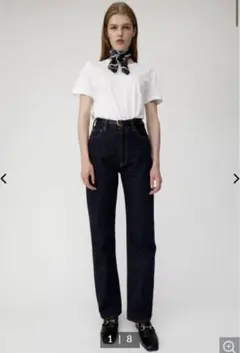 【moussy】デニム HW STRAIGHT 24インチ