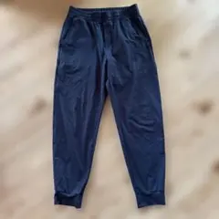 ユニクロ ウルトラストレッチアクティブジョガーパンツ S ネイビー 紺色