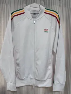 adidas 트럭 재킷 화이트