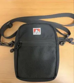 BEN DAVIS ベンデイビス ショルダーバッグ メッシュポケット 黒