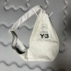 Y-3 ホワイト スリングバッグ