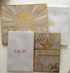 Dior ショップ袋 中・小 4枚セット