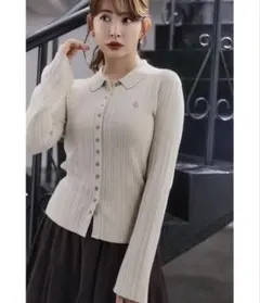 herlipto Trois Logo Bicolor Rib Knit Set - メルカリ