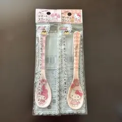サンリオ のんびりタイム ハローキティ レンゲ デザート スプーン