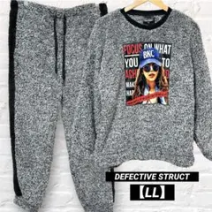 DEFECTIVE STRUCT メンズルームウェア ボアセットアップ LL