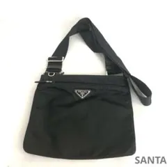 PRADA プラダ ショルダーバッグ バッグ ナイロン 三角ロゴ 黒 ブラックのサムネイル