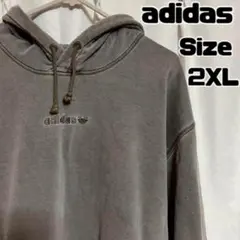 adidas アディダス パーカー トレーナー スウェット 2XL 3L
