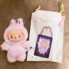 正規品 LABUBU BigintoEnergy ラブブエナジー LUCK 紫