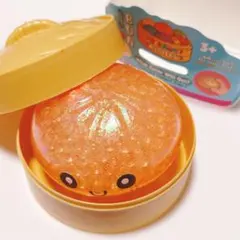 Squishy Bun スクイーズ オレンジ 肉まん ラメキラ 中華まん