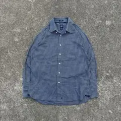 00s OLD GAP チェックシャツ　y2k archive シティ