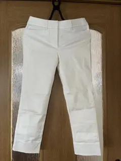 ナチュラルビューティー　クロップドパンツ　白　高品質　☆期間限定お値下げ☆のサムネイル