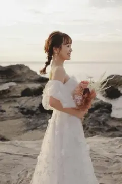 2025年最新】DRESSPRODUCTION w272 フラワーレースパフスリーブ