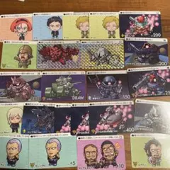 新品 ガンダム ジークアクス カードダス 23枚セット
