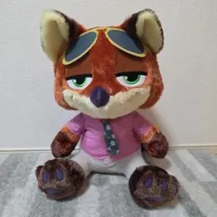 ズートピア２　スーパーラージぬいぐるみ　ニック・ワイルド
