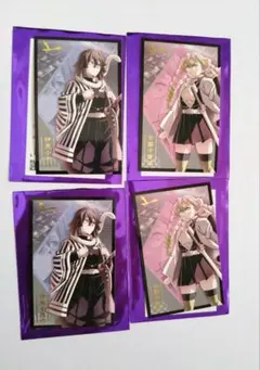 劇場版　鬼滅の刃 無限城編 第一章　フォトカードB　伊黒小芭内、甘露寺蜜璃４枚