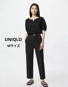 ◆ UNIQLO ユニクロ　スマートアンクルパンツ　ブラック　M