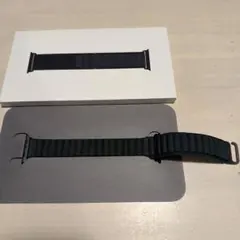 Apple Watch ダークグリーン　ナイロンバンド アルパインループ