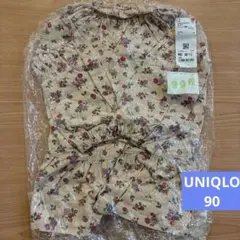 UNIQLO 花柄ワンピース 90のサムネイル