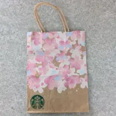 STARBUCKS　スタバ　スターバックス　紙袋　桜　さくら　サクラ