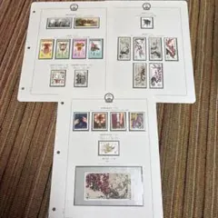 海外切手：1985年中国切手、未使用21枚