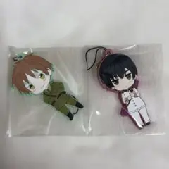 ヘタリア　イギリス　日本　ねんどろいど 特典 ラバーストラップ