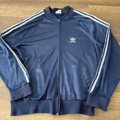 ATP ネイビー　adidas アディダス　トラックトップ　ジャージ