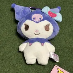 サンリオキャラクターズ　クロミ　いちごがま口ポーチ