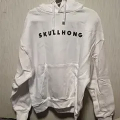 FTISLAND　ホンギ　 ビッグシルエットパーカー ホワイト×パープル