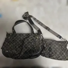 russetブラウンショルダーバッグ