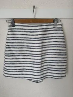 ZARA ストライプ タイトスコート